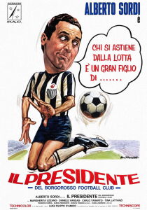 Il presidente del Borgorosso Football Club streaming